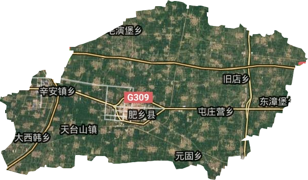 肥鄉(xiāng)區(qū)衛(wèi)星圖