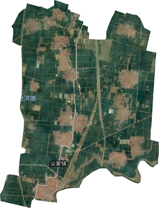 尖冢鎮(zhèn)衛(wèi)星圖