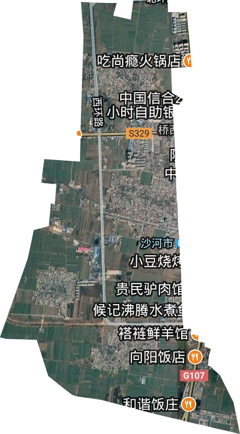橋西街道衛(wèi)星圖