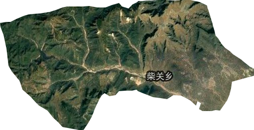 柴關鄉衛星圖