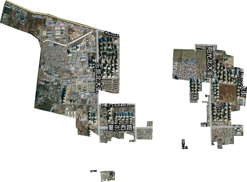 韓村鄉衛星圖