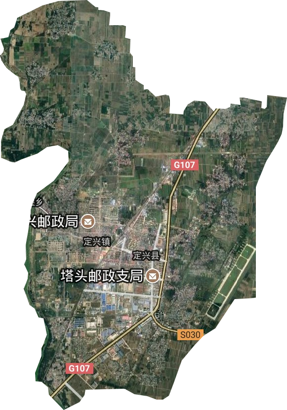 定興鎮衛星圖