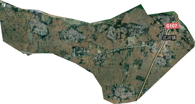 北河鎮衛星圖