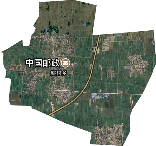 姚村鄉衛星圖