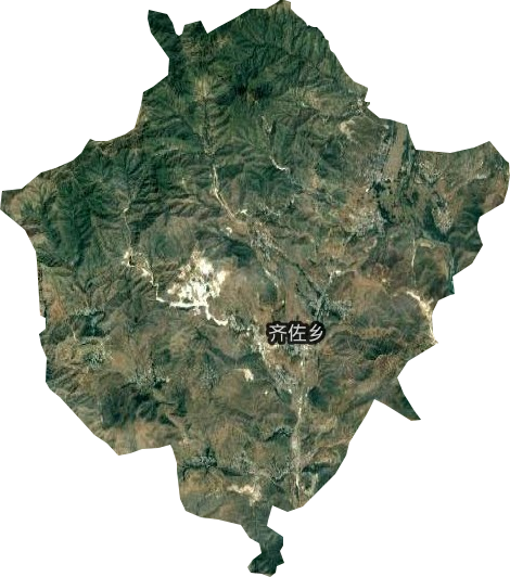 齊家佐鄉衛星圖
