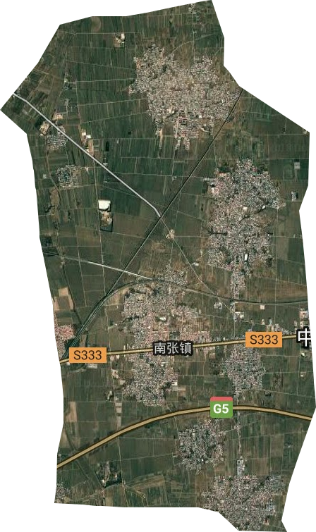 南張鎮(zhèn)衛(wèi)星圖