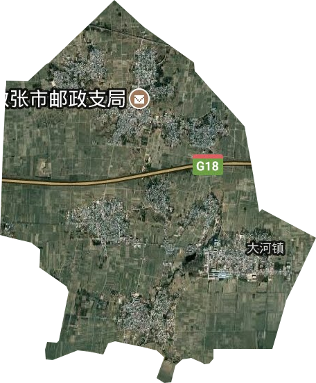大河鎮衛星圖
