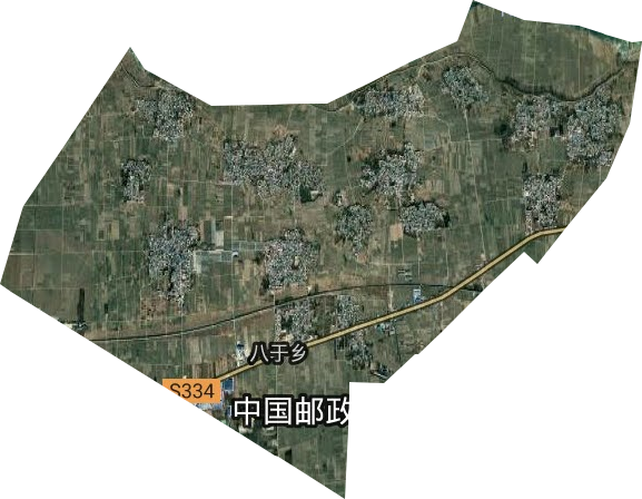八于鄉衛星圖