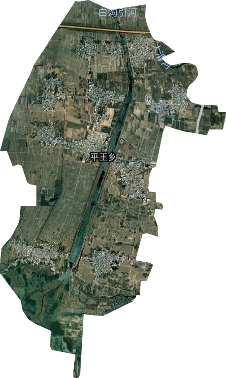 平王鄉衛星圖