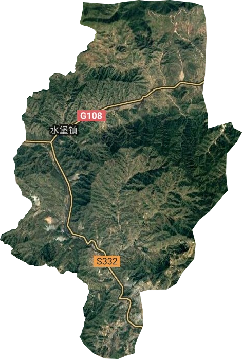 水堡鎮衛星圖