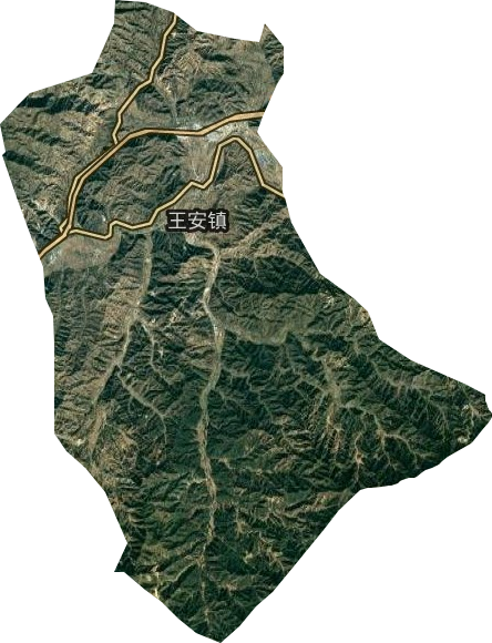 王安鎮(zhèn)衛(wèi)星圖