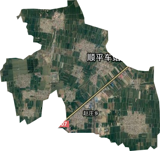 趙莊鄉(xiāng)衛(wèi)星圖
