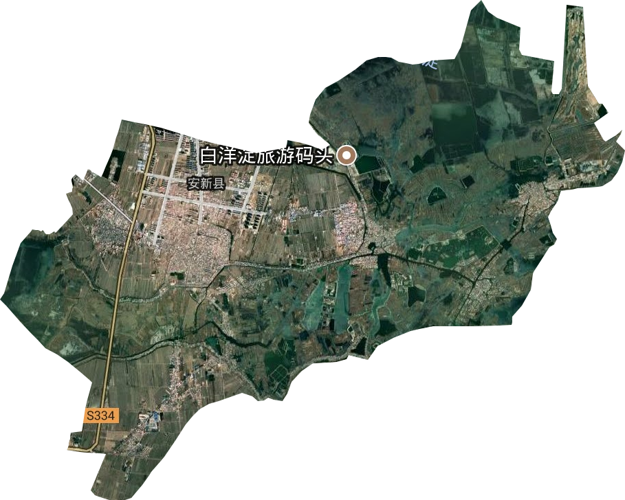 安新鎮衛星圖