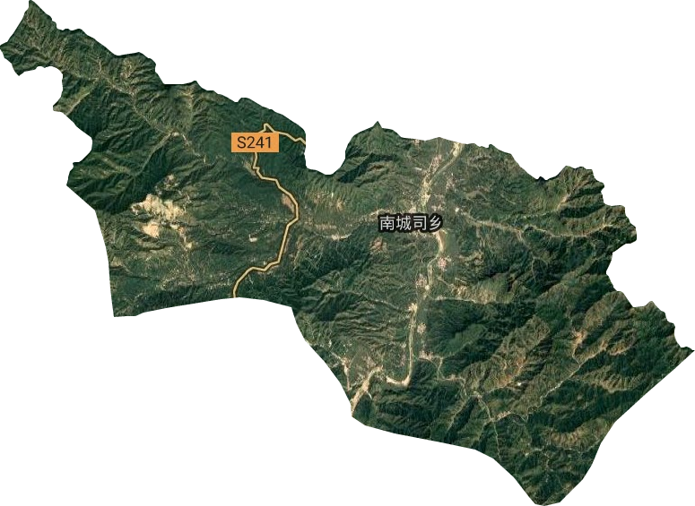 南城司鄉衛星圖