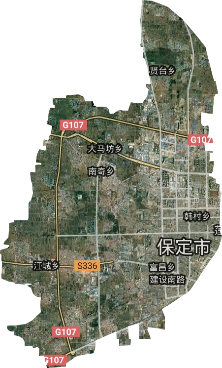 競秀區衛星圖