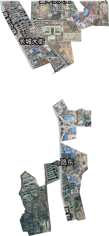 馬路東街道衛(wèi)星圖