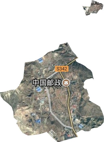 煤礦街道衛星圖