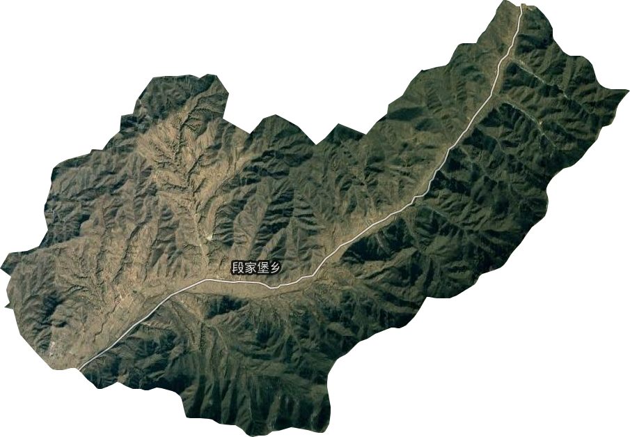 段家堡鄉衛星圖