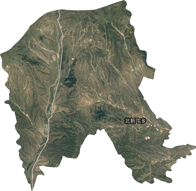 北新屯鄉(xiāng)衛(wèi)星圖