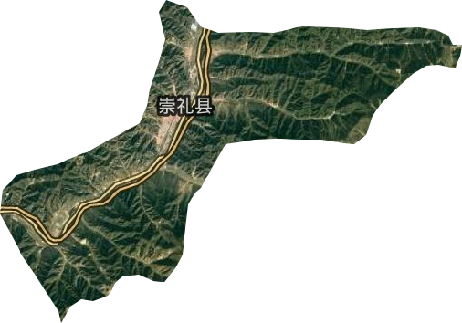 西灣子鎮衛星圖