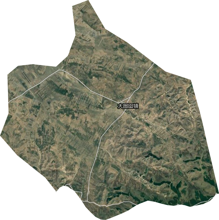 大囫圇鎮衛星圖