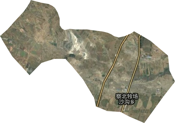 沙溝鎮(zhèn)衛(wèi)星圖