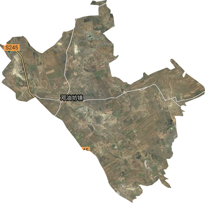 鄧油坊鎮衛星圖