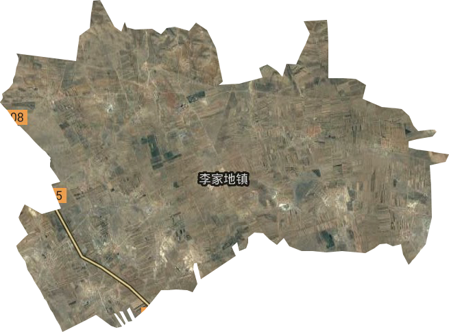 李家地鎮衛星圖