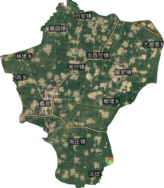 蠡縣衛(wèi)星圖