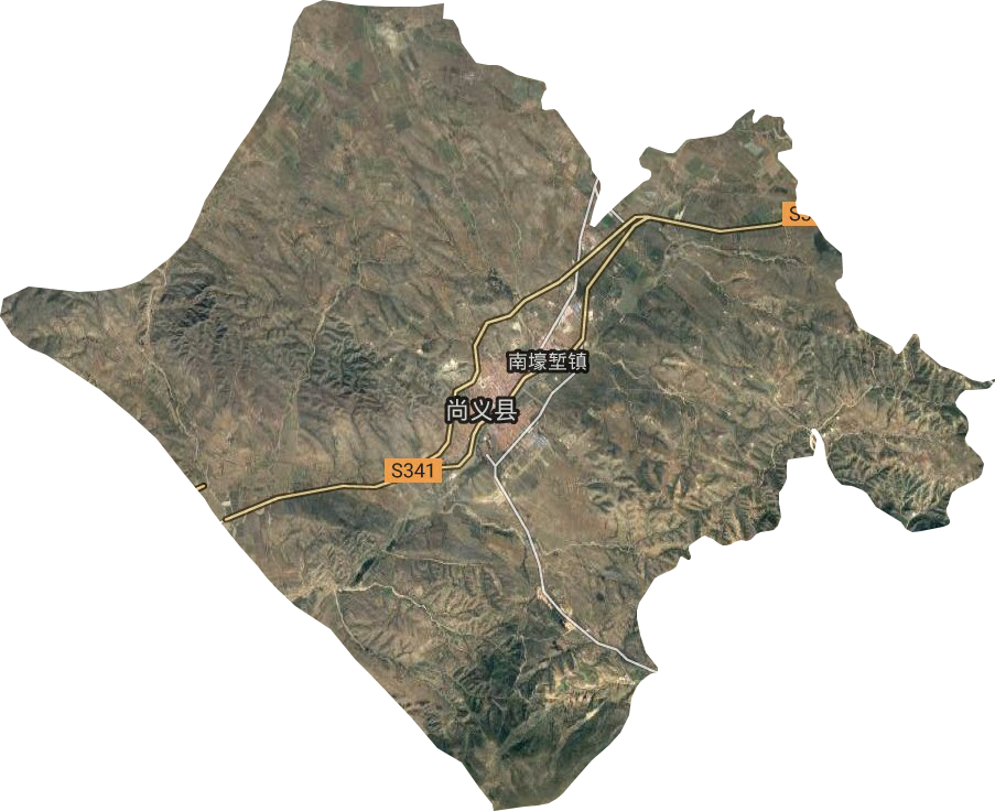 南壕塹鎮衛星圖