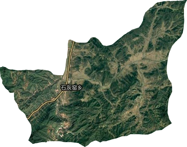 石灰窯鄉衛星圖