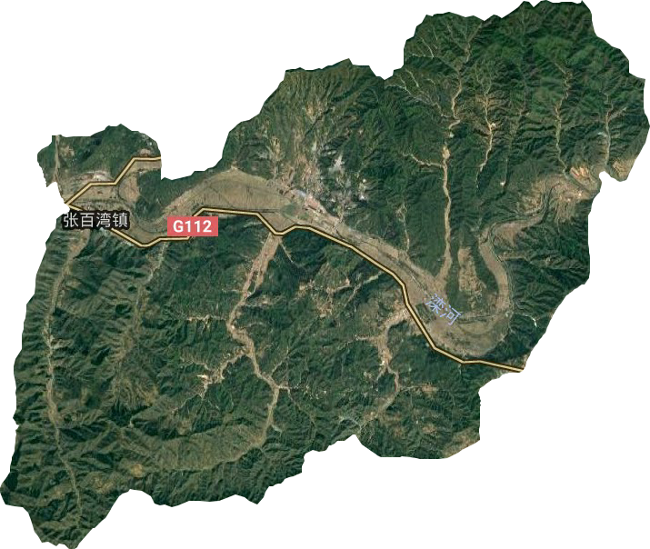 張百灣鎮(zhèn)衛(wèi)星圖
