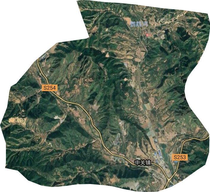 中關(guān)鎮(zhèn)衛(wèi)星圖