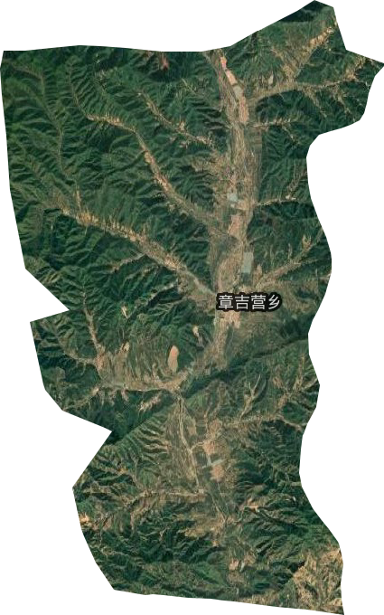 章吉營鄉衛星圖