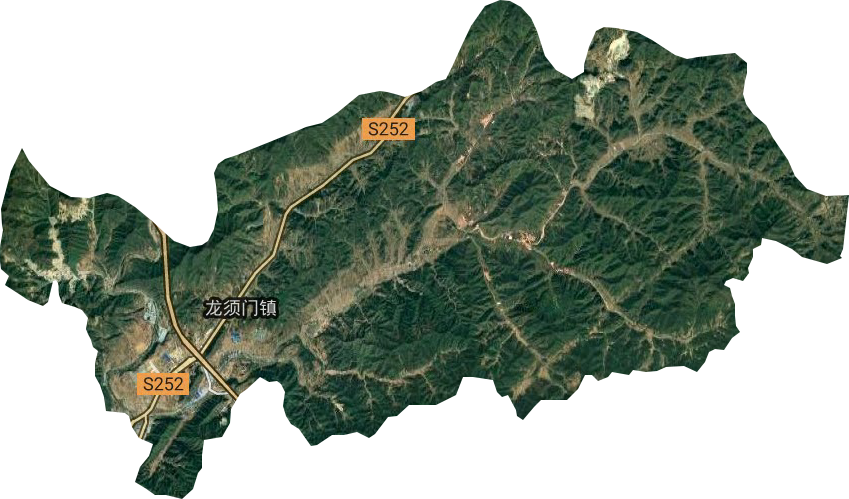 龍須門鎮衛星圖