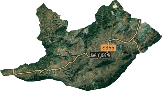 碾子峪鎮(zhèn)衛(wèi)星圖