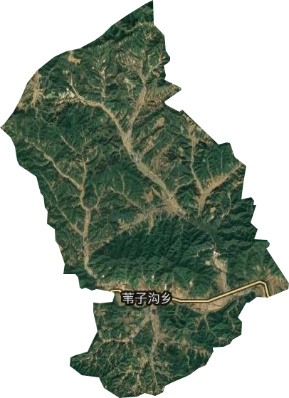 葦子溝鄉(xiāng)衛(wèi)星圖