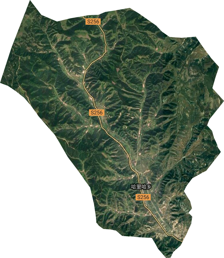 哈里哈鄉衛星圖