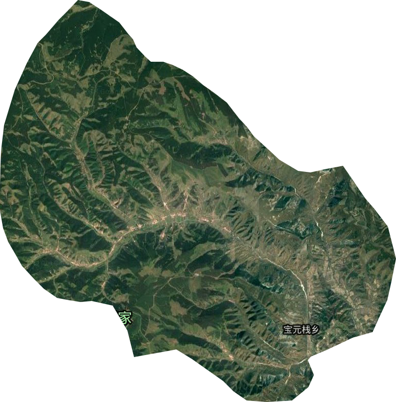 寶元棧鄉(xiāng)衛(wèi)星圖