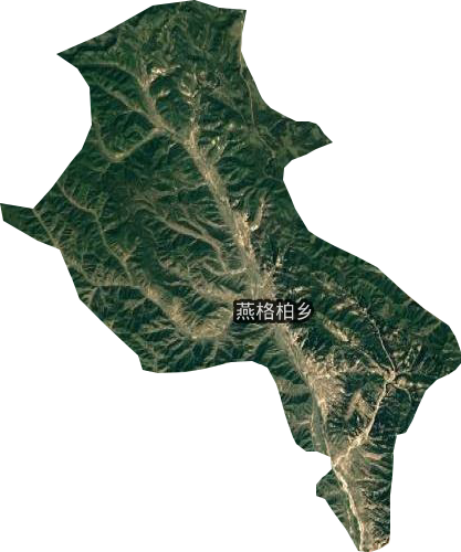 燕格柏鄉衛星圖