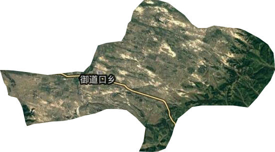 御道口鄉衛星圖