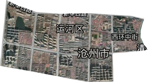 西環(huán)中街街道衛(wèi)星圖
