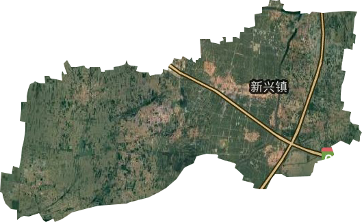 新興鎮衛星圖