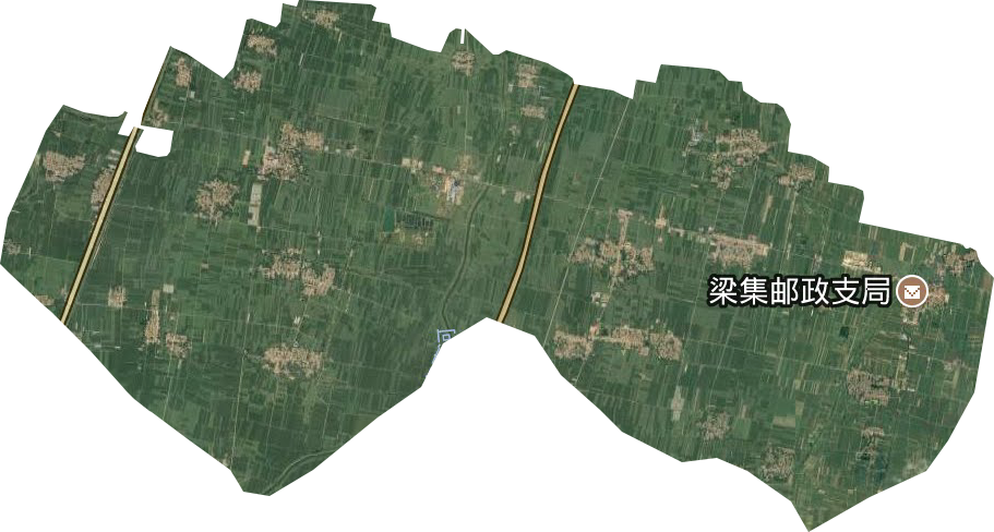 梁集鎮衛星圖