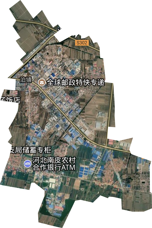 泊頭市工業區管委會衛星圖