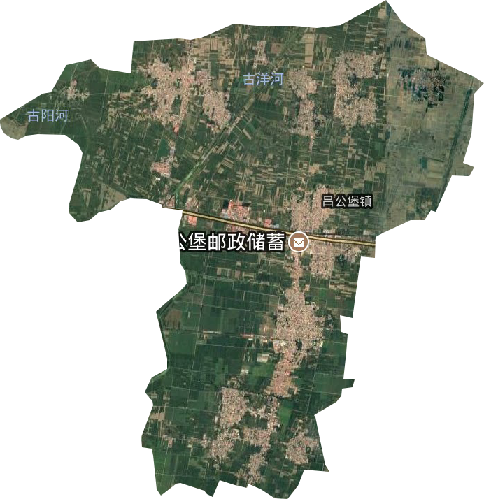 呂公堡鎮(zhèn)衛(wèi)星圖