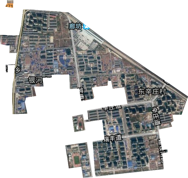 銀河南路街道衛(wèi)星圖