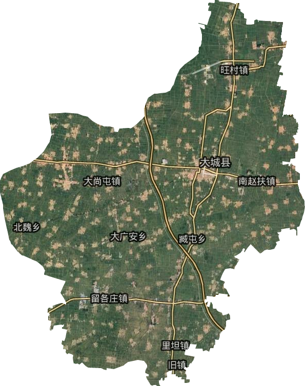 大城縣衛星圖