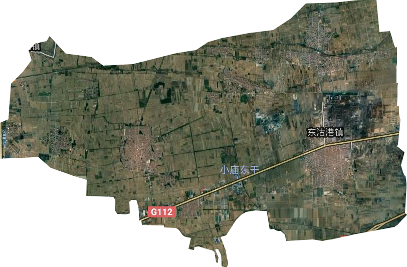 東沽港鎮衛星圖