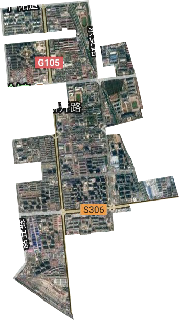新開路街道衛星圖